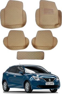 MATIES Leatherite 7D Mat For  Maruti Suzuki Baleno(Beige)