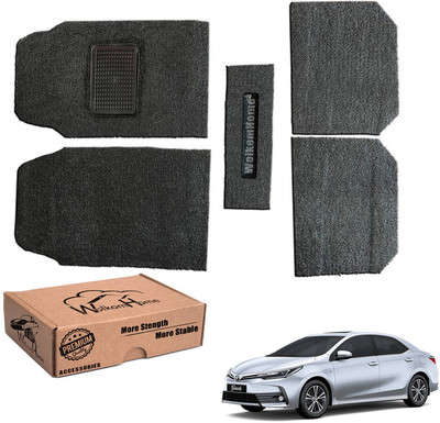 WolkomHome PVC Standard Mat For  Universal For Car(Black)
