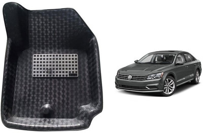 ROSHNEER ENTERPRISES PVC Tray Mat For  Volkswagen Passat(Black)