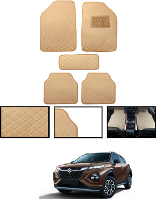 ABJD Leatherite Standard Mat For  Maruti Fronx(Beige)