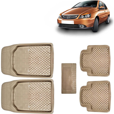 Kingsway PVC Tray Mat For  Tata Indigo CS(Beige)