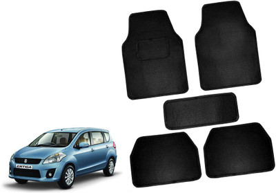 AUTO PEARL Polyester Standard Mat For  Maruti Ertiga(Black)