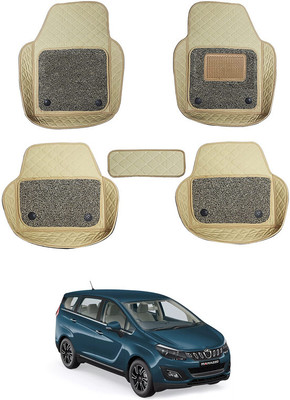 RKPSP Leatherite 7D Mat For  Mahindra Marazzo(Beige)