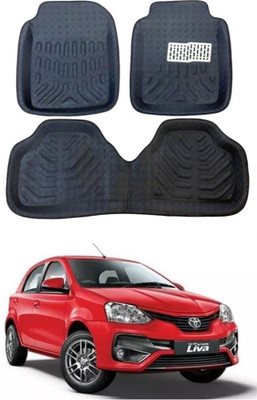 ARNEJA Polyutherine 3D Mat For  Toyota Etios Liva(Black)