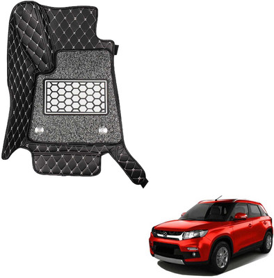 COSMOGEAR Leatherite 7D Mat For  Maruti Suzuki Vitara Brezza(Black)