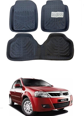 Arnejaa Polyutherine 3D Mat For  Mahindra Verito(Black)
