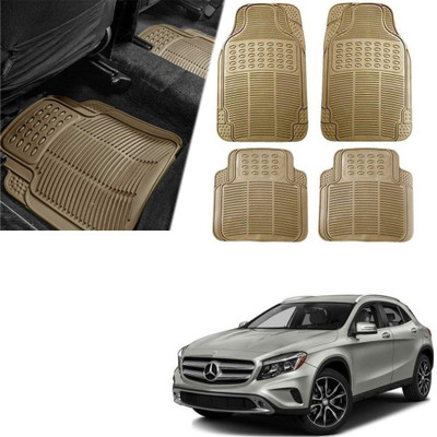 Znee Smart Rubber Standard Mat For  Universal For Car(Beige)