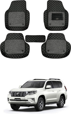 RKPSP Leatherite 7D Mat For  Toyota Land Cruiser Prado(Black)