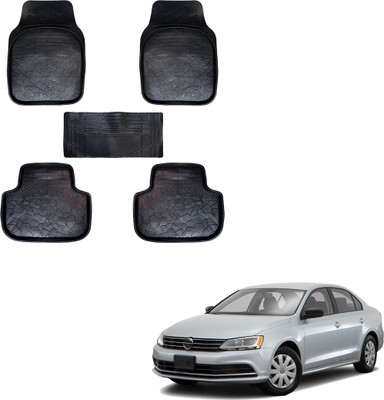 SS FOR YOUR SMART NEEDS Vinyl Standard Mat For  Volkswagen Jetta(Black)