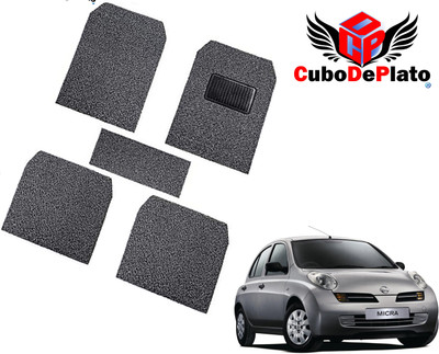 CuboDePlato PVC, Nylon Standard Mat For  Nissan Micra(Grey)