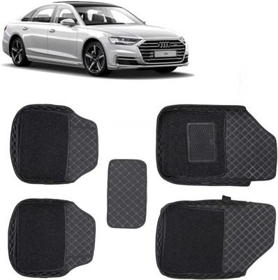 FF TRADERS Leatherite 7D Mat For  Audi A8(Black)