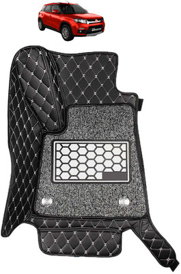 Caronix Leatherite 7D Mat For  Maruti Vitara Brezza(Black)