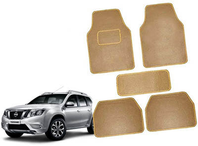 AUTO PEARL Polyester Standard Mat For  Tata Tiago(Beige)