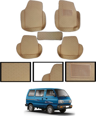 ABJD Leatherite 7D Mat For  Maruti Suzuki Omni(Beige)