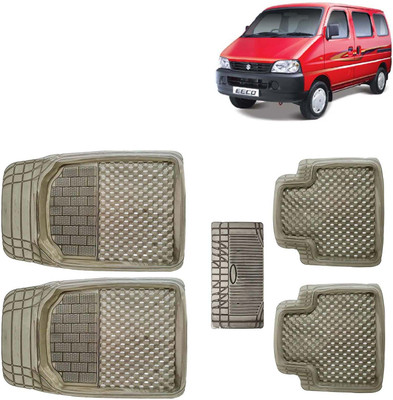 Kingsway PVC Tray Mat For  Maruti Suzuki Eeco(Brown)