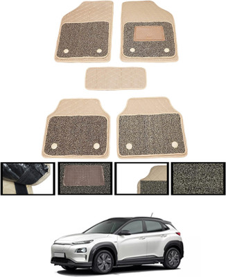 monolive Leatherite Standard Mat For  Hyundai Kona Electric(Beige)