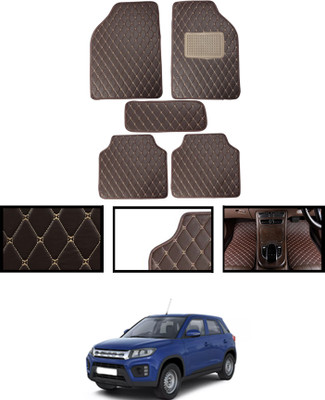 ABJD Leatherite Standard Mat For  Maruti Suzuki Universal For Car(Brown)