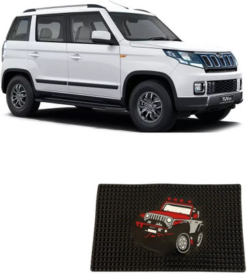 ARNEJA Rubber Standard Mat For  Mahindra TUV 300(Black)