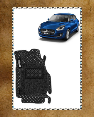 KUNTAIL C Leather 7D Mat For  Maruti Suzuki Swift(Black)