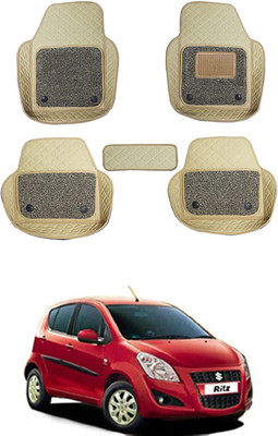 RKPSP Leatherite 7D Mat For  Maruti Suzuki Ritz(Beige)