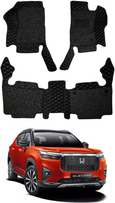 Auto Hub Leatherite 7D Mat For  Honda Elevate(Black)