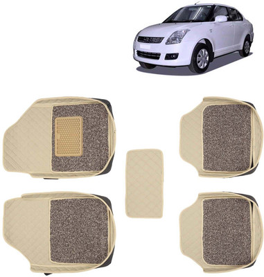 Kingsway Leatherite 7D Mat For  Maruti Suzuki Swift Dzire(Beige)