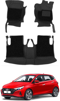 TOFIT ENTERPRISES Leatherite 7D Mat For  Hyundai i20, i20 Active(Black)