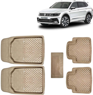 Kingsway PVC Tray Mat For  Volkswagen Tiguan(Beige)