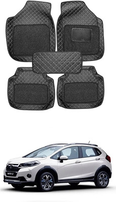 arneja trading company Leatherite 7D Mat For  Honda WR-V(Black)