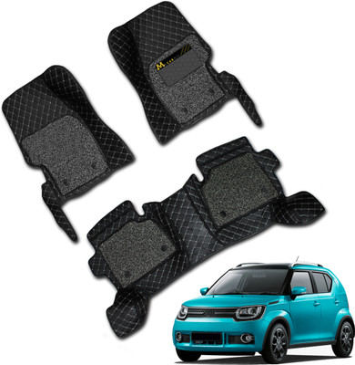 Mecarnic Leatherite 7D Mat For  Maruti Suzuki Ignis(Black)
