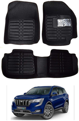 MATIES Plastic 5D Mat For  Mahindra XUV700(Black)