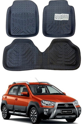 Carigiri Polyutherine 3D Mat For  Toyota Etios Cross(Black)