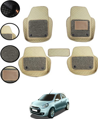MATIES Leatherite 7D Mat For  Renault Pulse(Beige)
