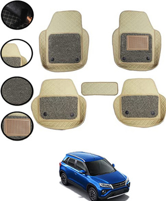 ABJD Leatherite 7D Mat For  Toyota Urban Cruiser(Beige)