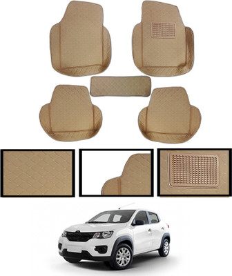 MSNP Leatherite 7D Mat For  Renault Kwid(Beige)