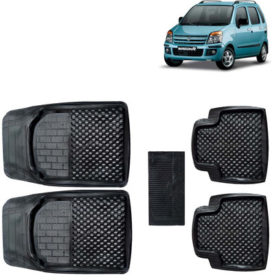 Kingsway PVC Tray Mat For  Maruti Suzuki WagonR(Black)