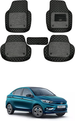 MATIES Leatherite 7D Mat For  Tata Tigor EV(Beige)
