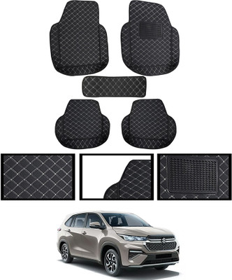 MATIES Leatherite 7D Mat For  Maruti Universal For Car(Black)
