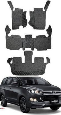 TOFIT ENTERPRISE Leather 7D Mat For  Toyota Innova(Black)