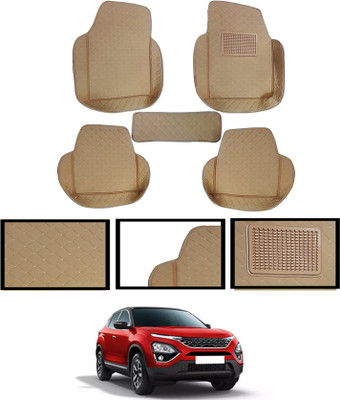AYW Leatherite 7D Mat For  Tata Harrier(Beige)