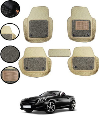 zplus Leatherite 7D Mat For  Mercedes Benz Universal For Car(Beige)