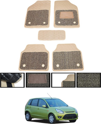 MSNP Leatherite 7D Mat For  Ford Figo(Beige)