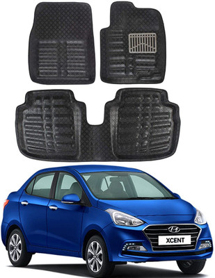 Ds enterprise PVC 5D Mat For  Hyundai Xcent(Black)