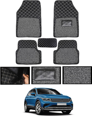 monolive Leatherite Standard Mat For  Volkswagen Tiguan(Black)