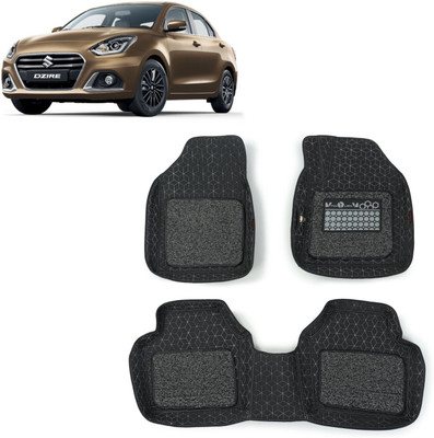 INSURE AUTOMOTIVE Leatherite 7D Mat For  Maruti Suzuki Swift Dzire(Black)