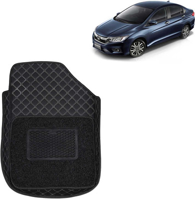 Kingsway Leatherite 7D Mat For  Honda City(Black)