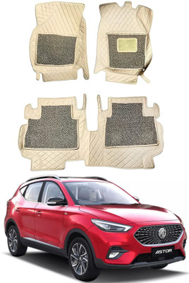 Autorepute PVC 7D Mat For  MG Astor(White, Grey)