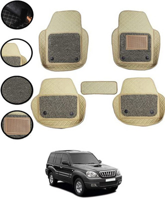 zplus Leatherite 7D Mat For  Hyundai Terracan(Beige)