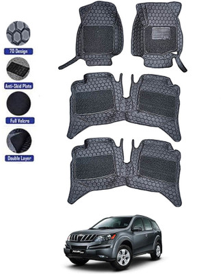 MATIES Leatherite 8D Mat For  Mahindra XUV 500(Black)