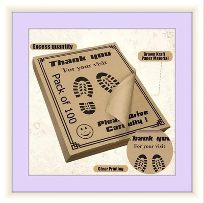 XONYSTAR Paper Disposable Paper Mat For  Universal For Car(Brown)